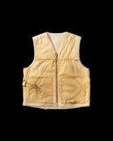 Anachronorm REMAKED REVERSIBLE DUCK VEST YELLOW OCHER