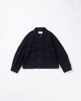 Anachronorm HEAVY PIQUE WORK JACKET BLACK