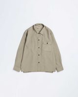 Anachronorm POLYESTER LIGHTWEIGHT SHIRTS GRAY BEIGE