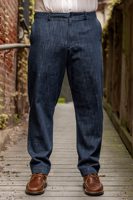 Hansen Garments Trygve Wide Cut Cropped Trousers