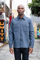 Studio D'Artisan 13oz Jacquard Check Work Shirt