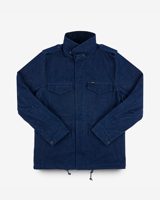 Iron Heart 16oz Natural Indigo Selvedge Denim M65 Field Jacket