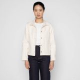 Naked & Famous Gracie Jacket - Hard Twist Organic Herringbone