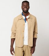 Merz b. Schwanen Worker’s Cotton Poplin Jacket