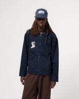 Eat Dust Union Jacket Chevron Inda Blue