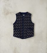 Studio D'Artisan Arrow Yagasuri Indigo Sashiko Vest