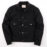 Freenote Cloth RJ-3 17 Ounce Black Denim