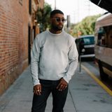 Schaeffer's Garment Hotel Raw Edge French Terry Crew Sweatshirt