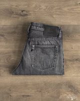 Pure Blue Japan USED-019-BK 14oz Natural Used Wash Relaxed Tapered Selvedge Denim