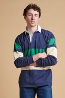 Community Clothing Chest Striped Rugby Shirt