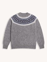 Kestin Yoke Fairisle Crew