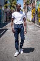Samurai S211AX AI-BENKEI 18oz Natural Indigo Denim Jean