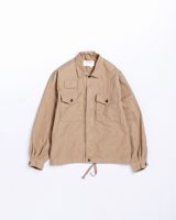 Anachronorm HERRINGBONE MILITARY SHIRTS JACKET KHAKI