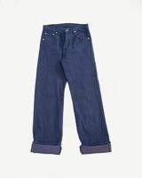 Graph Zero 14.5oz Double-Yarn Sashiko Selvedge Jeans