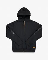 Iron Heart Printed 14oz Ultra Heavyweight Loopwheel Cotton Zippered Hoodie