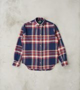 Gitman Vintage Brushed Winter Madras Check Flannel