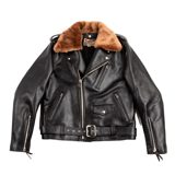 Y'2 Leather Sumi Dyed Horse Double Riders Jacket (SHR-58)