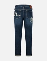 Evisu Seagull Print Taper Fit Jeans #2017