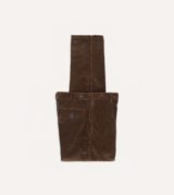 Drake's Russet Cotton Corduroy Games Trousers