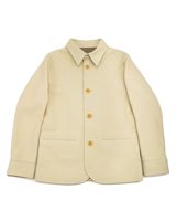 Y'2 Leather Deerskin Rounded Hem Car Coat (DC-76-C Spring Edition)