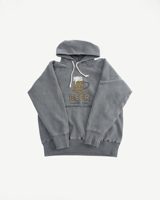 Dubbleworks "Beer" Faded Print Sweat Hoodie