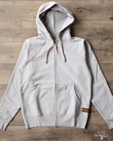 Iron Heart IHSW-10-GRY - Ultra Heavyweight Loopwheel Zip Up Hoody