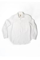 Blackhorse Lane Ateliers E16 MENS IRISH LINEN WORKSHIRT WHITE