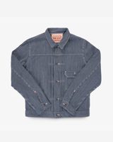 Iron Heart 10.5oz Narrow Stripe Hickory Type I