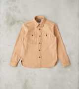 Studio D'Artisan Natural Brown Fox Cotton Twill Workshirt