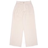 Naked & Famous Relaxed Pleated Trouser - French Linen Fine Canvas