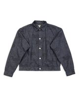 Black Sign "Tiger and Crescent Moon" Pleats Jacket