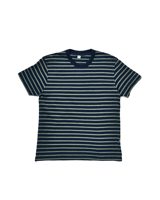 Pure Blue Japan [SS-5407-2] Heavy weight Striped Short Sleeve T-shirt