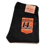 Iron Heart IH-666S-142bb 14oz Selvedge Denim Slim Straight Cut Jeans
