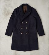De Bonne Facture English Cotton Moleskin Marcel Lassance Redingote Coat