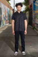 Pure Blue Japan XX-013-BB Slubby Double Black Jean