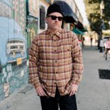 Full Count 4096 Wool Shaggy Check Work Shirt