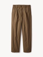 Buck Mason Walnut Pinstripe Lightweight Seersucker Romeo Pant