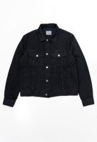 Blackhorse Lane Ateliers NW6 Type 3 'Stay Black' Trucker Denim Jacket 14.5oz Italian Selvedge