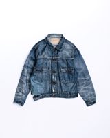 Anachronorm REMAKED DOUBLE POCKET DENIM JACKET INDIGO
