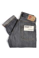 FOB Factory F160 13oz SELVEDGE  66 DENIM TAPERED (BLACK)