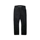 Fullcount 1101BKSS Straight Black Selvedge Denim(Super Smooth)
