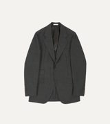 Drake's Grey Fresco® Wool Tailored Jacket