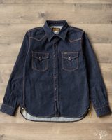 Iron Heart IHSH-33-IND - 12oz Selvedge Denim Western Shirt