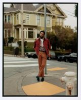 Drake's Tobacco Lightweight Cotton Canvas Carpenter Pant