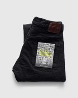ONI Denim 277-Bumpy "Kuro Black Overdye" 17oz Selvedge Denim