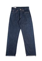 Blackhorse Lane Ateliers E6 Wide Straight Indigo 15.5oz Italian Rinse Selvedge Unisex Jeans