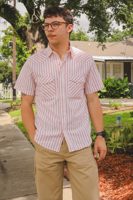 West Major Short Sleeve Western Ranger Linen