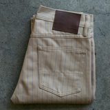 Gustin #105 Japan Pinstripe Herringbone 5 Pocket