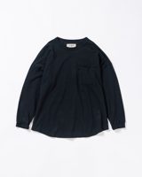 Anachronorm MOSS STITCH POCKET L/S T-S BLACK