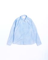 Anachronorm HAND-SPRAYED STRIPE SHIRTS BLUE STRIPE